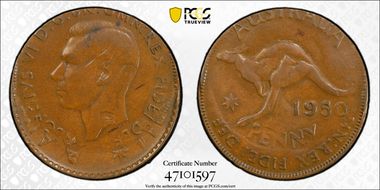 1950 Y. (p) 1D AU50BN
