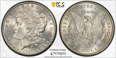 1899-S $1 MS67