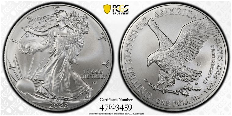 Cert 47103459 - Coin Image