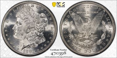 1880/79-S $1 MS63
