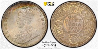 1920(B) Rupee SW-8.52 MS64