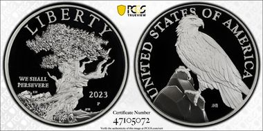 2023-P Medal American Liberty First Strike PR69DCAM