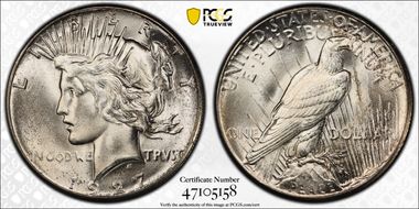 1927 $1 MS65
