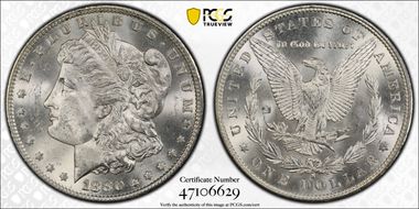 1880/9-S $1 MS64