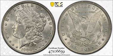 1900 $1 MS62