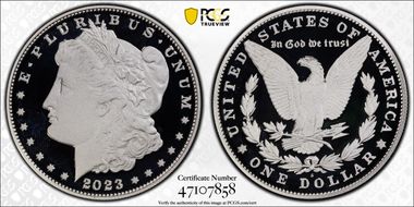 2023-S $1 Morgan Dollar PR69DCAM