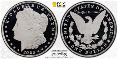 2023-S $1 Morgan Dollar PR69DCAM