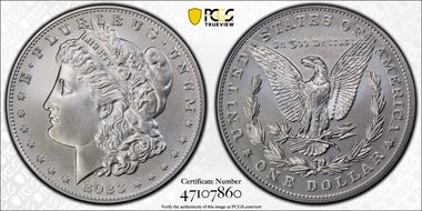 2023 $1 Morgan Dollar MS69