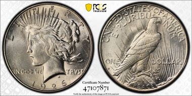 1926-S $1 AU58