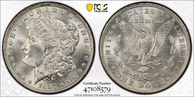 1887-O $1 MS63
