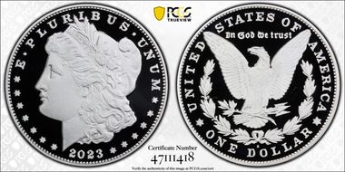 2023-S $1 Morgan Dollar First Strike PR69DCAM
