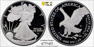 2023-W $1 Silver Eagle PR69DCAM