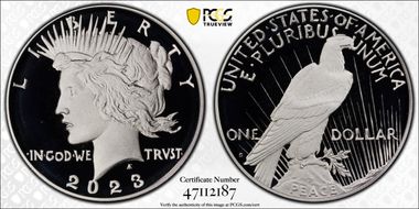 2023-S $1 Peace Dollar First Strike PR69DCAM