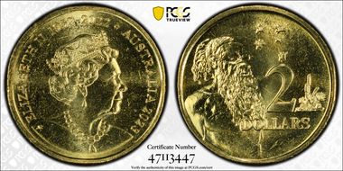 2023 $2 QEII Memorial 1952-2022 MS67