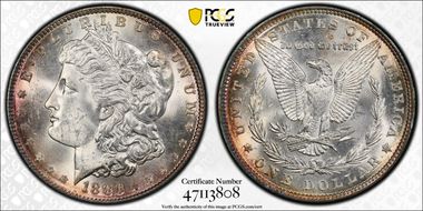1886 $1 MS63