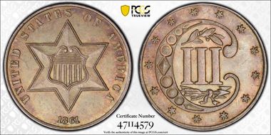 1861 3CS MS63