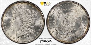 1883 $1 MS64