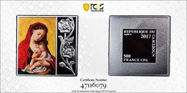 2017-MW 500 Fr Madonna Nursing the Child Mary Mother of Mercy PR70DCAM