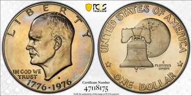 1976-S $1 Clad Type 1 PR67