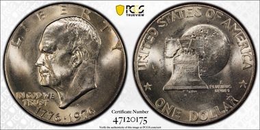 1976-D $1 Type 1 MS64