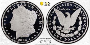 2023-S $1 Morgan Dollar PR70DCAM