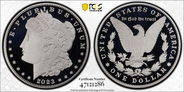 2023-S $1 Morgan Dollar PR70DCAM
