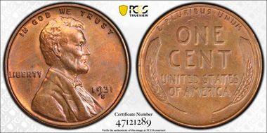 1931-S 1C MS63BN