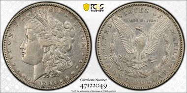 1893 $1 XF40