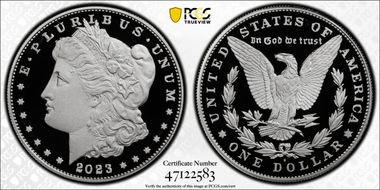 2023-S $1 Morgan Dollar First Strike PR70DCAM