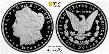 2023-S $1 Morgan Dollar First Strike PR70DCAM