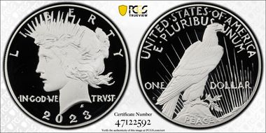2023-S $1 Peace Dollar First Strike PR69DCAM