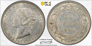 1900 50C AU58