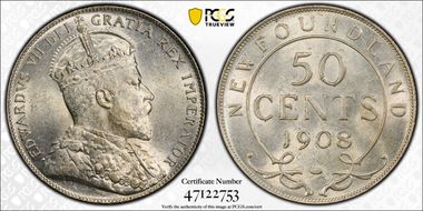 1908 50C MS61