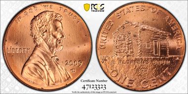 2009-D 1C Lincoln-Early Childhood MS66RD