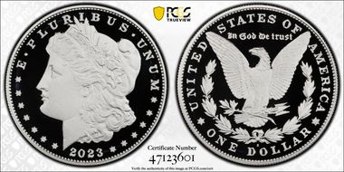 2023-S $1 Morgan Dollar First Strike PR70DCAM