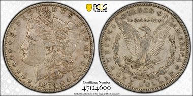 1879-O $1 XF45