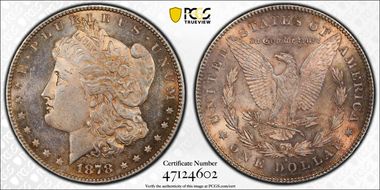 1878-S $1 MS63
