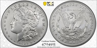 2023 $1 Morgan Dollar First Strike MS70