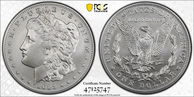2023 $1 Morgan Dollar First Strike MS70