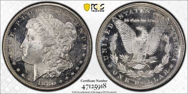 1880-S $1 MS63DMPL