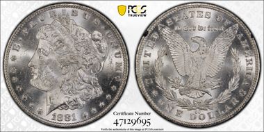 1881-CC $1 GSA Hoard MS63