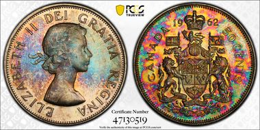 1962 50C MS65