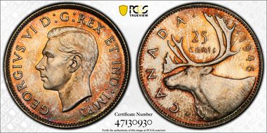 1946 25C MS65