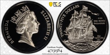 1987 $25 Sea Venture KM-53 Pd PR69DCAM