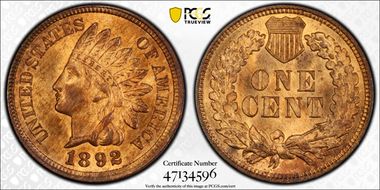 1892 1C MS64RB