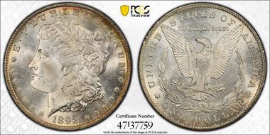 1898-O $1 MS65