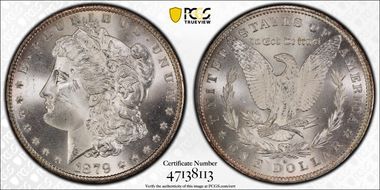 1879-S $1 MS65
