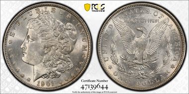 1901 $1 MS63