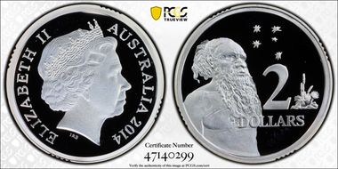 2014 $2 Silver PR69DCAM