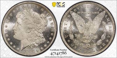 1885-O $1 MS65+ 